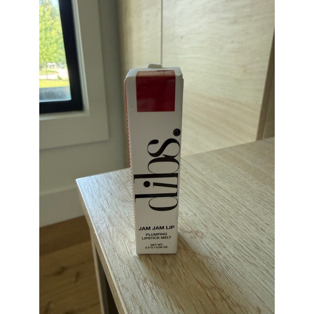 $26 New DIBS Beauty Jam Jam Lip Plumping Lipstick Melt Raspberry Marmalade - Picture 2 of 5